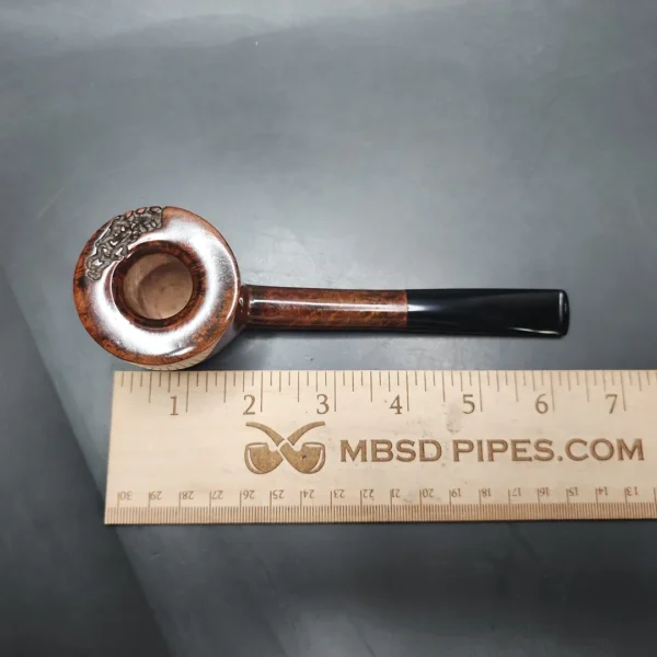 Abb's Artisan Pipes Smooth Pot Estate Briar Pipe, Unsmoked - Image 10