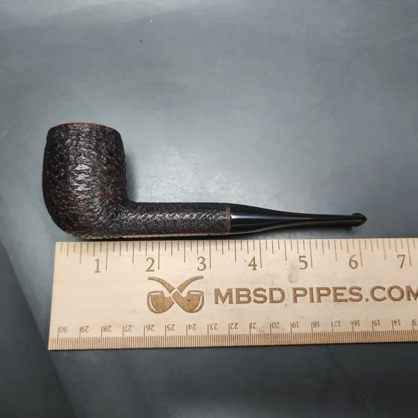 Old England by Sasieni 55 Rusticated Billiard Estate Briar Pipe, English Estates - Image 10