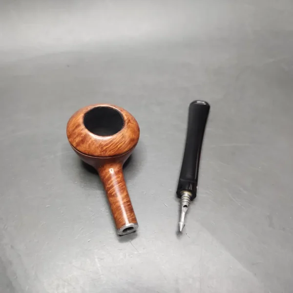 Kaywoodie Campus Squat Rhodesian Estate Briar Pipe, American Estates - Image 10