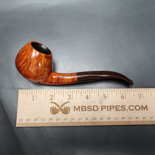 Nording Handmade Grade 17 Smooth Apple Estate Briar Pipe, Danish Estates - Image 10