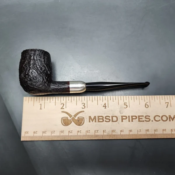 Pre-1970 Savinelli Punto Oro 1028 Sandblasted Billiard Estate Briar Pipe, Italian Estates - Image 10