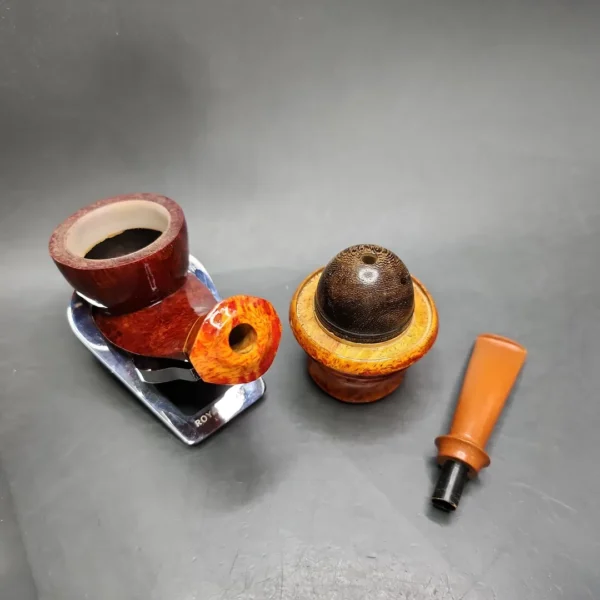 Mutcat Calabash Handmade Pipe, New - Image 8