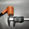 Radice Rind Rusticated Cherrywood Estate Briar Pipe, Unsmoked - Image 10