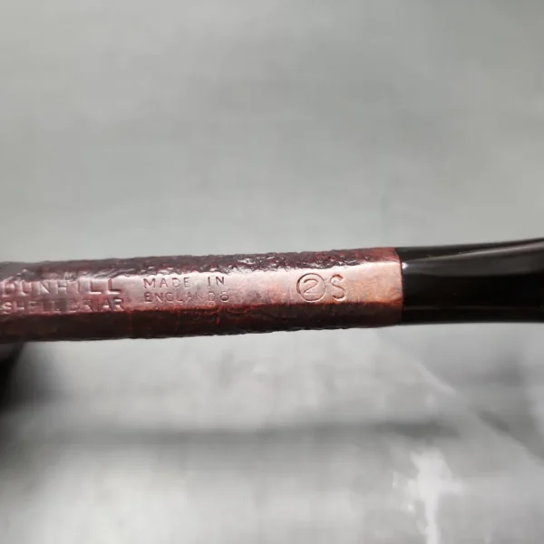 1968 Dunhill Shell 33 Group 2 Sandblasted Liverpool Estate Briar Pipe, English Estates - Image 10