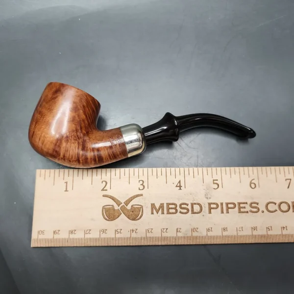 Peterson System Standard 301 Smooth Bent Pot Estate Briar Pipe, Irish Estates - Image 10