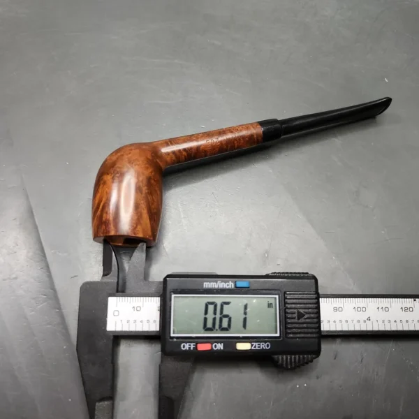 GBD Corsaire 205 Smooth Cutty Estate Briar Pipe, Unsmoked - Image 10