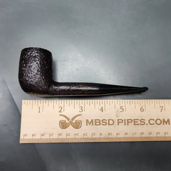 1978 Dunhill Shell 51033 Sandblasted Billiard Estate Briar Pipe, English Estates - Image 10