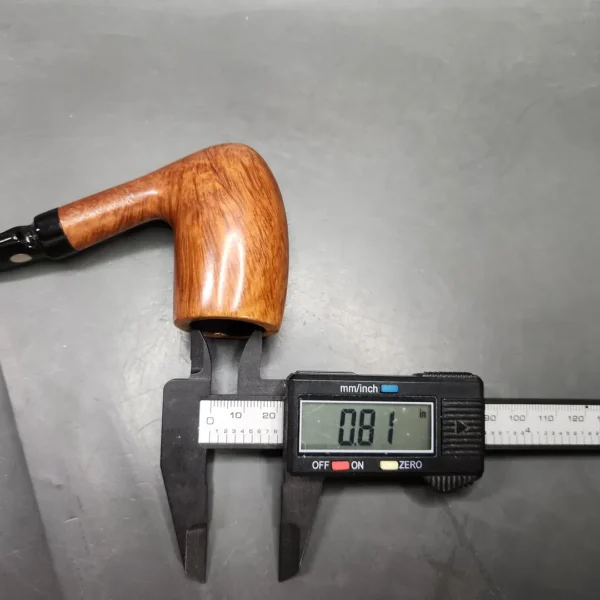 Mastro de Paja Smooth Freehand Pickaxe Estate Briar Pipe, Italian Estates - Image 10