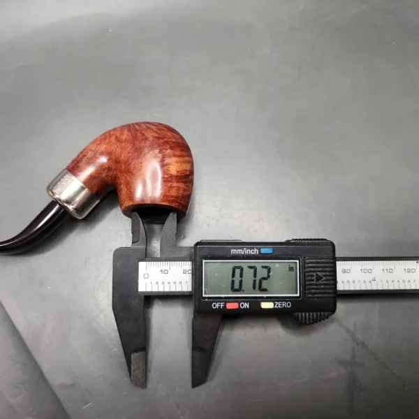 Peterson Sportsman 221 Nosewarmer Bent Billiard Estate Briar Pipe, Irish Estates - Image 10