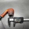 Mauro Armellini Rusticated Bent Billiard Estate Briar Pipe, Italian Estates - Image 10