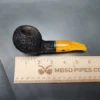 2018 Mark Tinsky Dress Coral (6) Rusticated Author Briar Pipe, Unsmoked - Image 10
