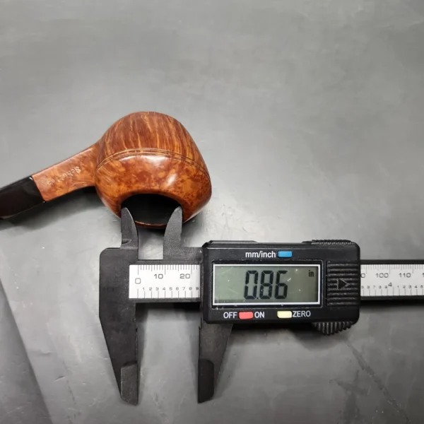Schulte's / Max Schulte Smooth Bulldog Sitter Estate Briar Pipe, American Estates - Image 10