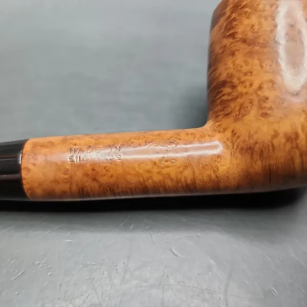 1960 Dunhill Root Briar LBS SP Smooth Billiard Estate Briar Pipe, English Estates - Image 10