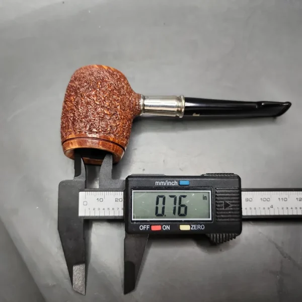 Ser Jacopo Picta Van Gogh 13 Rusticated Poker Estate Briar Pipe, Italian Estates - Image 10