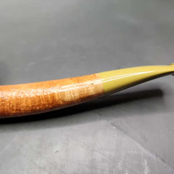 Chris Morgan Sandblasted Long Shank Egg Handmade Briar Pipe, New - Image 10