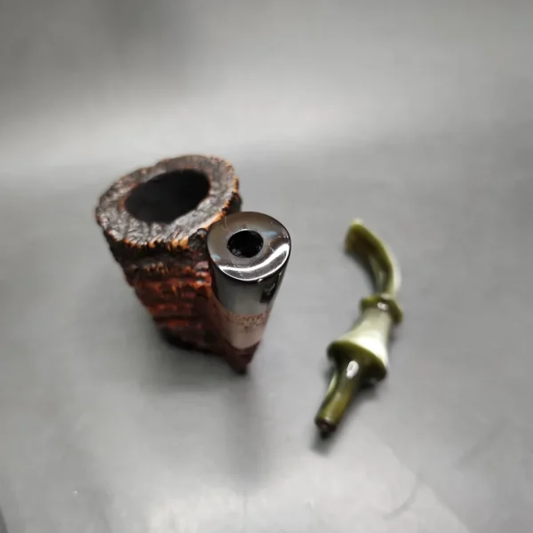 Ben Wade Monte Verdi Rusticated Freehand Sitter Estate Briar Pipe, Danish Estates - Image 10