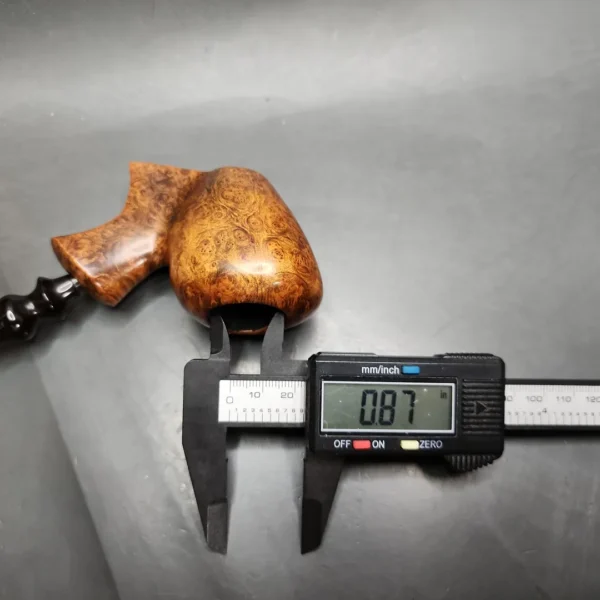 Danish Smooth Freehand Sitter Estate Briar Pipe, Danish Estates - Image 10
