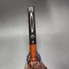James Upshall EXL Extra Large Smooth Bent Dublin Estate Briar Pipe, Unsmoked - Image 10
