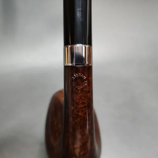 Pipe Tristan LC Smooth Swan Neck Billiard Handmade Briar Pipe, New - Image 9