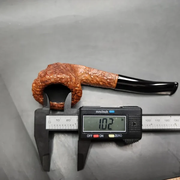 Savinelli Estella 316 EX Rusticated Pot Estate Briar Pipe, Italian Estates - Image 10