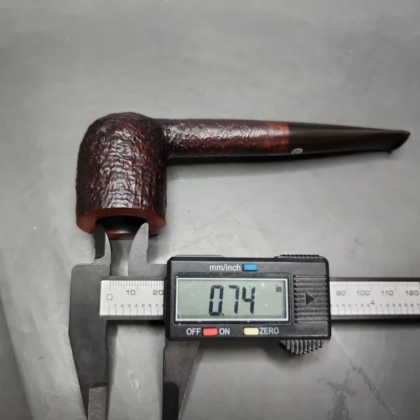 James Upshall w/ Bill Taylor Sandblast Liverpool Estate Briar Pipe, Unsmoked - Image 10