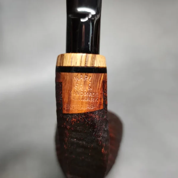 Karl Erik Ekstravagant Sandblasted Cobra Estate Briar Pipe, Danish Estates - Image 10