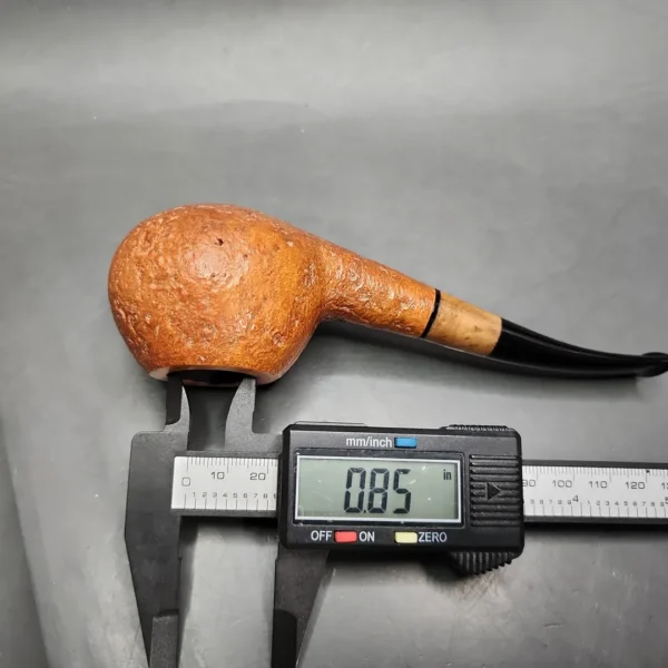 Castello Old Antiquari G Sandblasted Apple Estate Briar Pipe, Italian Estates - Image 11