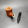 Radice Rind Rusticated Cherrywood Estate Briar Pipe, Unsmoked - Image 11