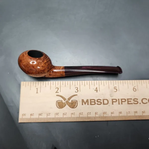 Nathan Armentout Smooth Prince Handmade Briar Pipe, New - Image 11