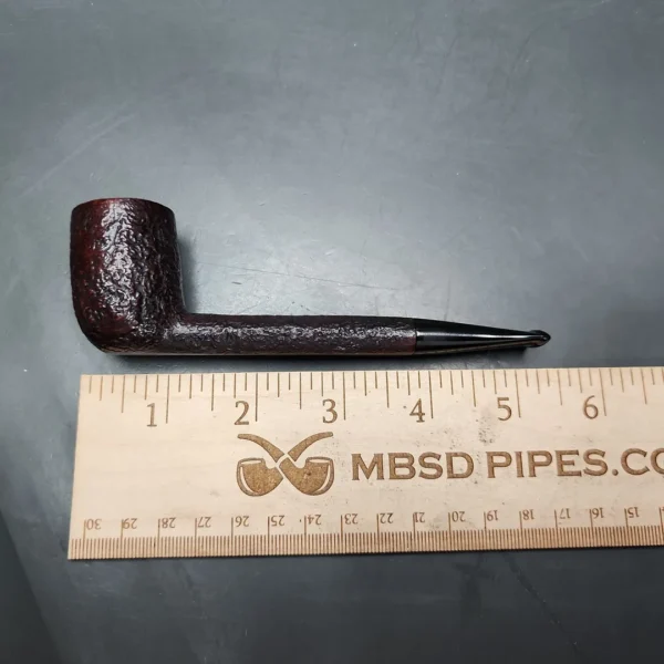 1968 Dunhill Shell 33 Group 2 Sandblasted Liverpool Estate Briar Pipe, English Estates - Image 11