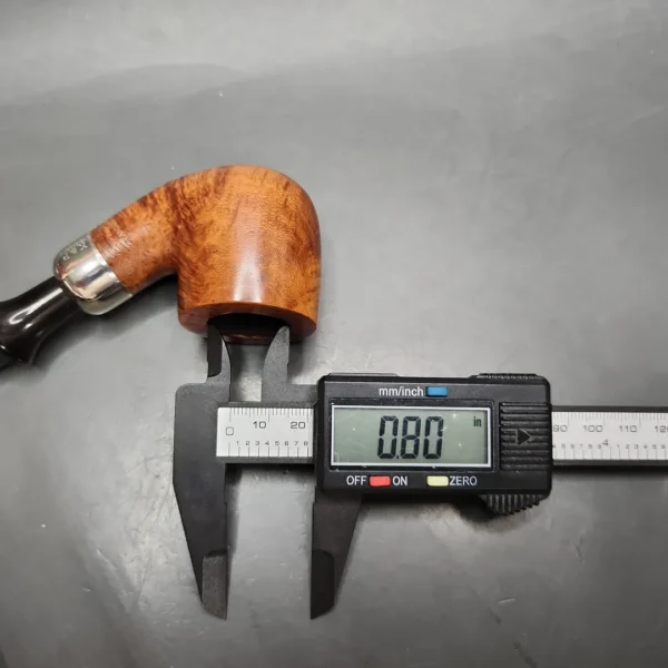 Peterson System Standard 301 Smooth Bent Pot Estate Briar Pipe, Irish Estates - Image 11