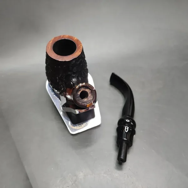 Mauro Armellini Rusticated Volcano Estate Briar Pipe, Italian Estates - Image 11