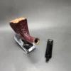 Radice Rind Collect Magnum Rusticated Horn Estate Briar Pipe, Italian Estates - Image 11