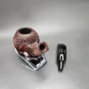 Design Berlin Handmade Bent Apple Estate Briar Pipe, German Estates - Image 11