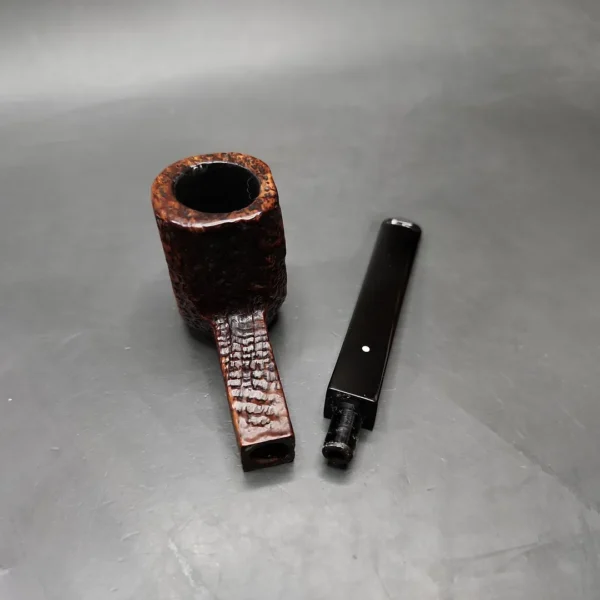 1957 Dunhill Shell EK Foursquare 4S Estate Briar Pipe, English Estates - Image 11