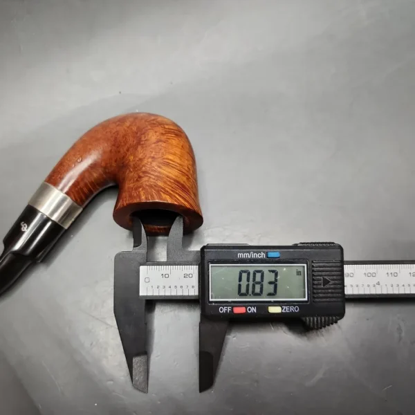 1987 Peterson Sherlock Holmes Original Smooth Calabash Estate Briar Pipe, 9mm Irish Estates - Image 11