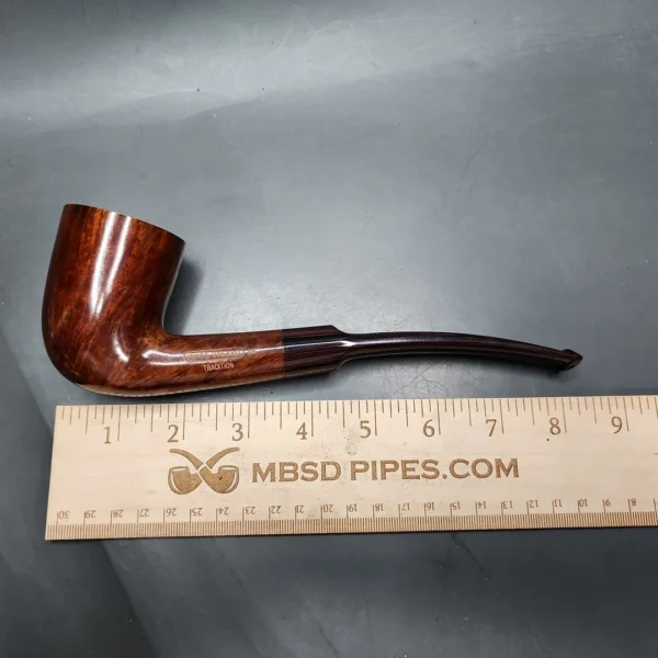 James Upshall Tradition Magnum Smooth Dublin Estate Briar Pipe, Unsmoked - Image 10