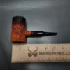Pipe Tristan Granite Rusticated Poker Handmade Briar Pipe, New - Image 11