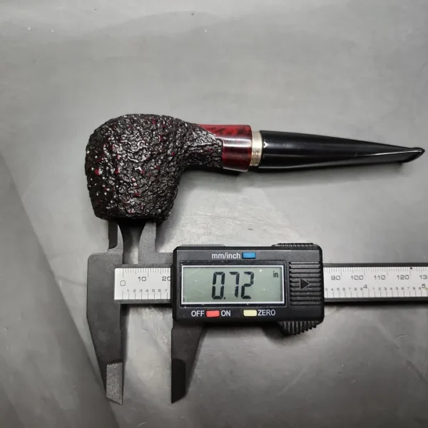 Nording Rusticated Apple Estate Briar Pipe, Danish Estates - Image 11
