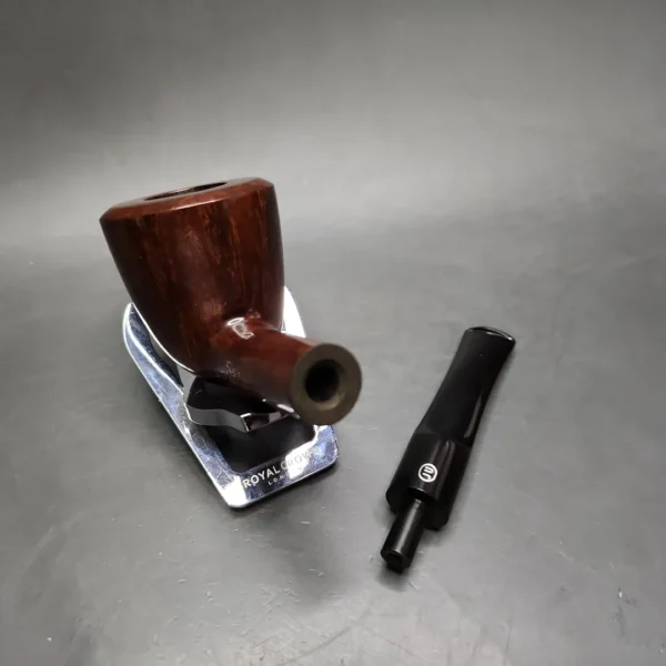 James Upshall Tilshead Large Smooth Dublin Estate Briar Pipe, Unsmoked - Image 11