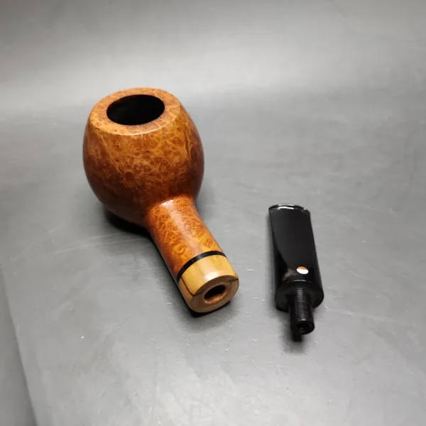 Graziano Tendi Smooth Apple Estate Briar Pipe, Italian Estates - Image 11