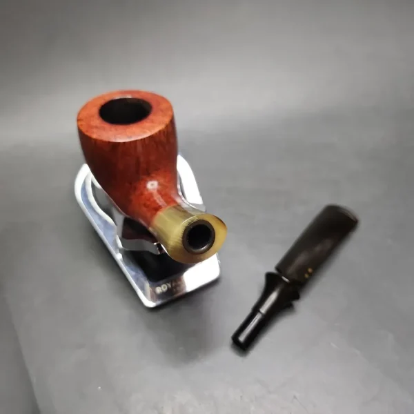 Savinelli Nonpareil 9408 Smooth Acorn Estate Briar Pipe, Italian Estates - Image 11