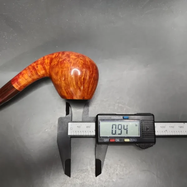 Nording Handmade Grade 17 Smooth Apple Estate Briar Pipe, Danish Estates - Image 11