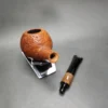 Castello Old Antiquari G Sandblasted Apple Estate Briar Pipe, Italian Estates - Image 12