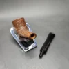 Peterson Shell Meer Meerschaum Lined Zulu Estate Briar Pipe, Irish Estates - Image 12