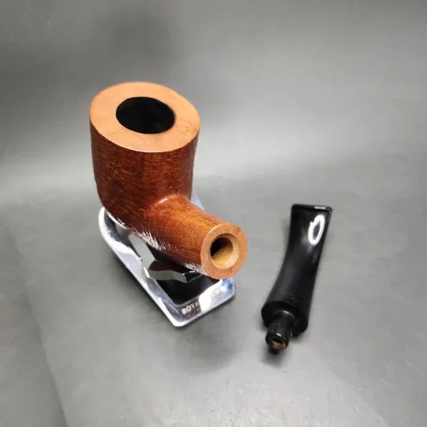 Castello Old Antiquari GG 65 Large Sandblasted Billiard Estate Briar Pipe, Italian Estates - Image 12