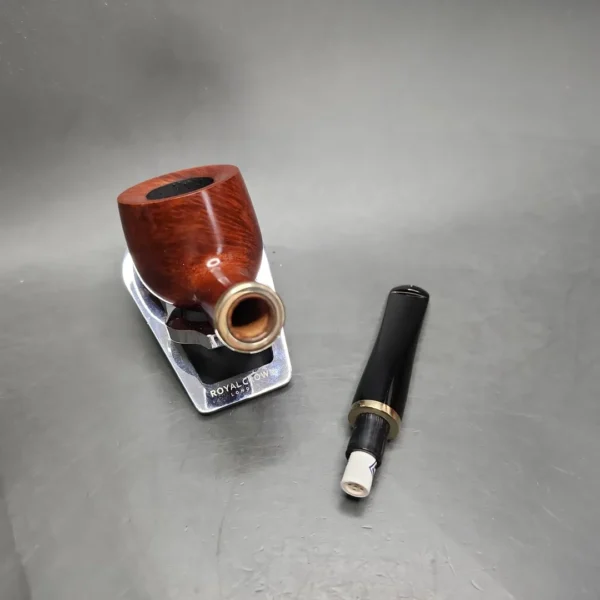 Vauen 3214 Smooth Pot Estate Briar Pipe Unsmoked, 9mm - Image 12