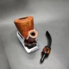 Mastro de Paja Smooth Bent Dublin Estate Briar Pipe, Italian Estates - Image 12