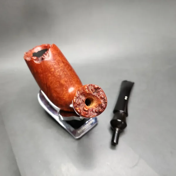 Clarence Mickles 1999 Smooth Tulip Estate Briar Pipe, American Estates - Image 12