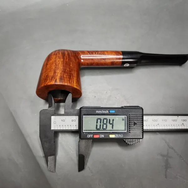 James Upshall Tilshead Large Smooth Dublin Estate Briar Pipe, Unsmoked - Image 12